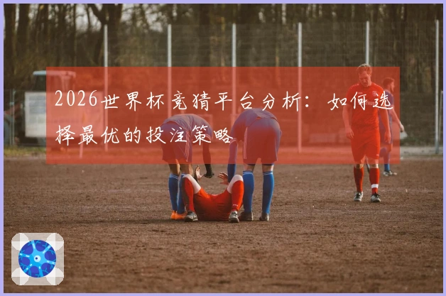 2026世界杯竞猜平台分析：如何选择最优的投注策略