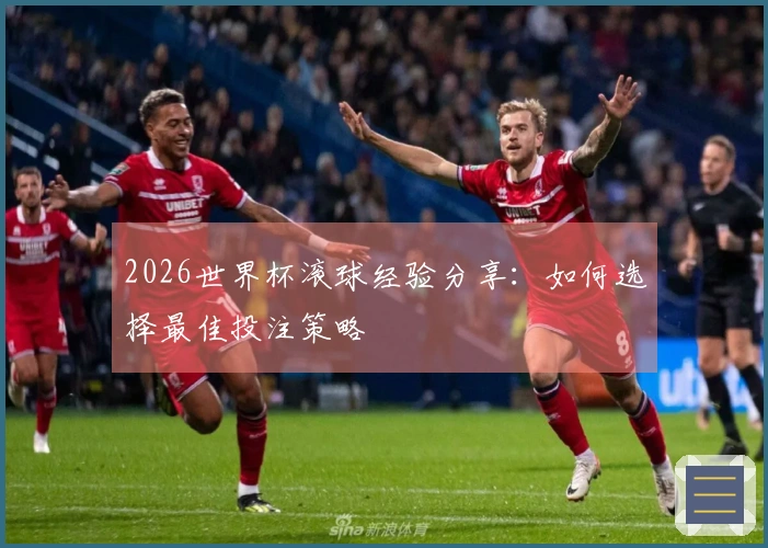 2026世界杯滚球经验分享：如何选择最佳投注策略